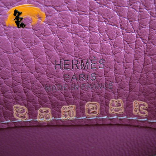 H008 Hermes 荔枝紋女包 Hermes經(jīng)典款 Kelly 凱莉包 手提包 晚宴包 桃紅色