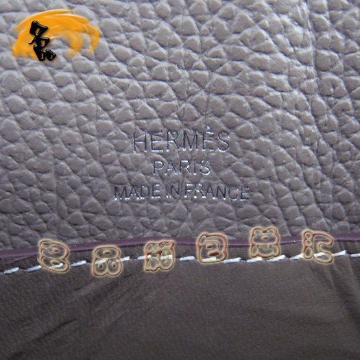 H008 愛馬仕專柜一比一品質(zhì) Hermes手提包 Hermes Kelly 牛頸紋女包 灰色