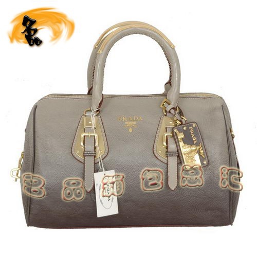 6176 專柜品質 Prada最新款金色時尚手提包 Prada單肩包 Prada經典休閑女包