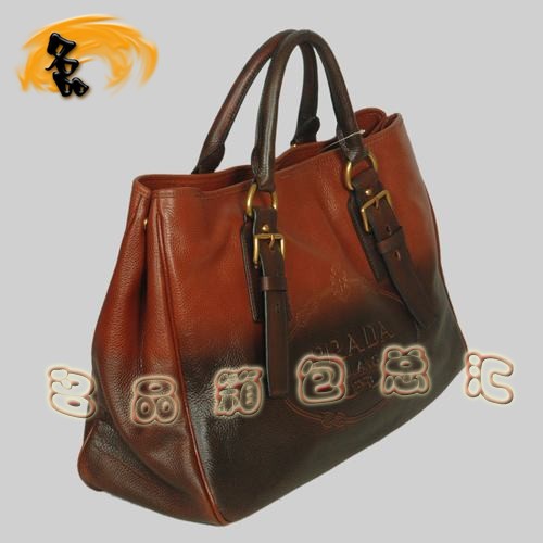 8602  Prada���N1:1Ʒ�|Ů�� �����_�ߙnţƤ����� Pradaб��� �����ɫ