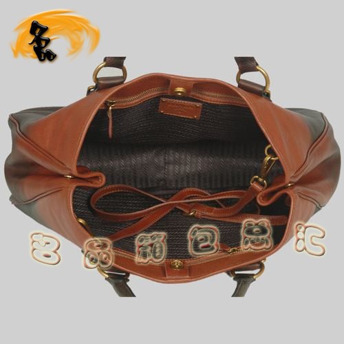 8602  Prada���N1:1Ʒ�|Ů�� �����_�ߙnţƤ����� Pradaб��� �����ɫ