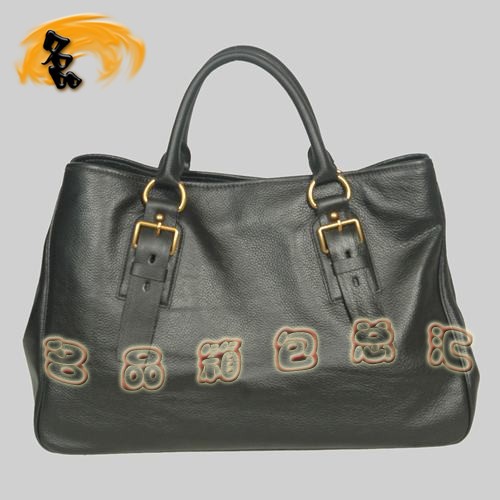 8602  Prada���N1:1Ʒ�|Ů�� �����_�ߙnţƤ����� Pradaб��� ��ɫ
