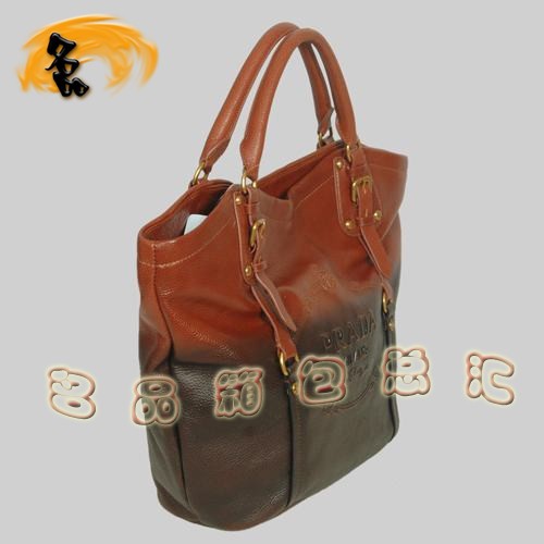 8612  Prada���N1:1Ʒ�|(zh��)Ů�� �����_��(j��ng)��ţƤ����� Prada��� �����ɫ