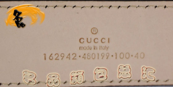 162942 ��ƷƷ�| Gucci�¿� ţƤ��PVC��ɫ��ʿƤ�� GucciƤ�� Gucci����