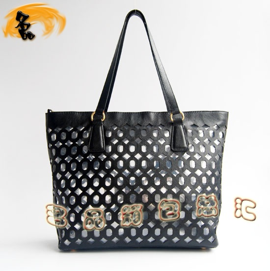1020 Prada 最新款 時尚休閑女士單肩包 Prada女包 原版一比一品質 黑色