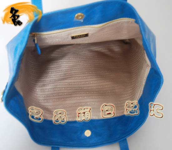29165 Prada最新款 普拉達(dá)牛皮女士卡通單肩包 Prada手提包 一比一品質(zhì) 藍(lán)色
