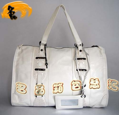 7749 一比一品質(zhì) Balenciaga手提包 巴黎世家牛皮休閑包 Balenciaga女包 白色