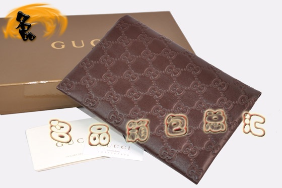 204517 Gucci���e�� Gucci�ְ� GucciŮ�� �M���^��ţƤ���ð� ����ɫ