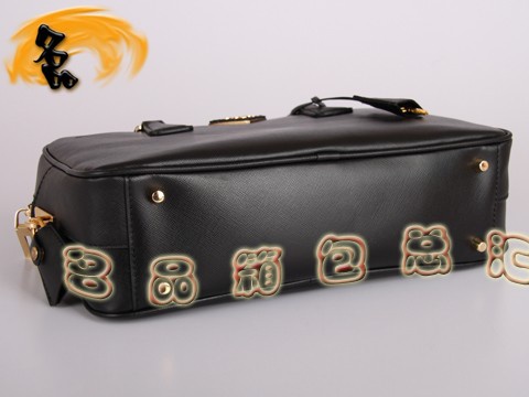 BL0095 Prada手提包 普拉達(dá)時尚女士休閑包 Prada女包 原版一比一品質(zhì) 黑色
