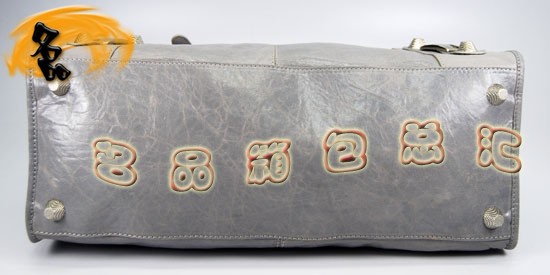 084324A Balenciaga女包 手提包 巴黎世家手提包 進(jìn)口羊皮時(shí)尚休閑女包 淺灰色