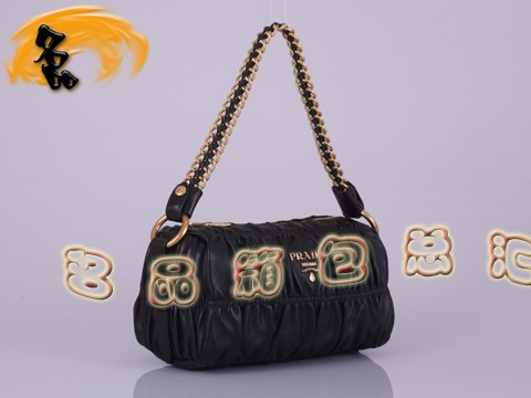 BL0651 �����_(d��)���¿��ް���ƤŮ�� Prada����� Prada�μ�� ԭ��һ��һƷ�|(zh��) ��ɫ