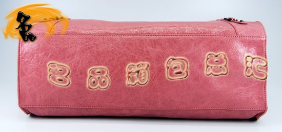 084340  �μ�� ������������� Balenciaga�C܇�� �M����Ƥ �r��Ů�� �ۼtɫ