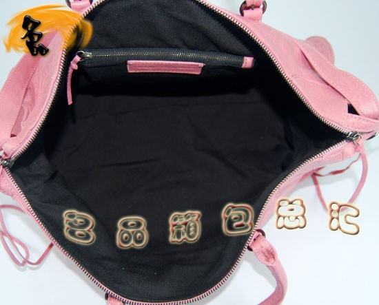 084340  �μ�� ������������� Balenciaga�C܇�� �M����Ƥ �r��Ů�� �ۼtɫ