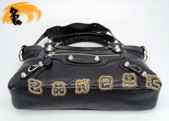 084324 Balenciaga����� �������҆μ�� �M��ţƤ����r��Ů�� ��ɫ