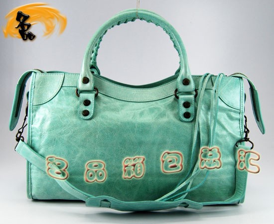 115748S  �������ҙC܇�� Balenciaga�μ�� ����� �M����Ƥ�r��Ů�� ��ˮ�{ɫ