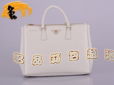 BN1802 普拉達手提包 進口牛皮女包 Prada手提包 原版一比一品質 白色