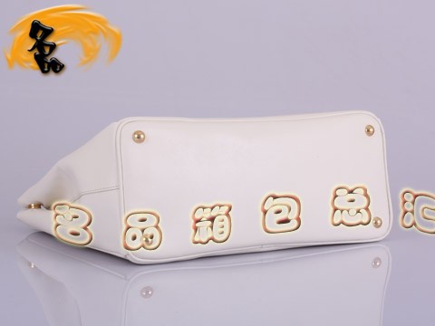 BN1802 普拉達手提包 進口牛皮女包 Prada手提包 原版一比一品質 白色