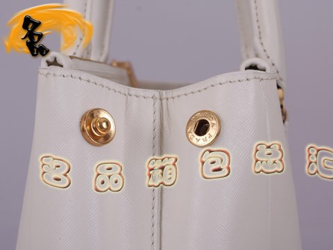 BN1802 普拉達手提包 進口牛皮女包 Prada手提包 原版一比一品質 白色