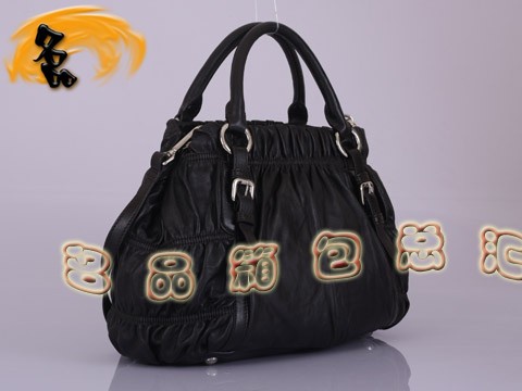 BN1791 �����_���¿��ް���Ƥ�r��Ůʿ���e�� Prada����� Pradaб��� ��ɫ