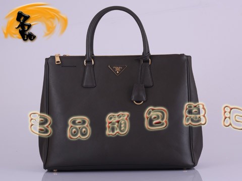 BN1802 普拉達(dá)手提包 進(jìn)口牛皮女包 Prada手提包 原版一比一品質(zhì) 啡色