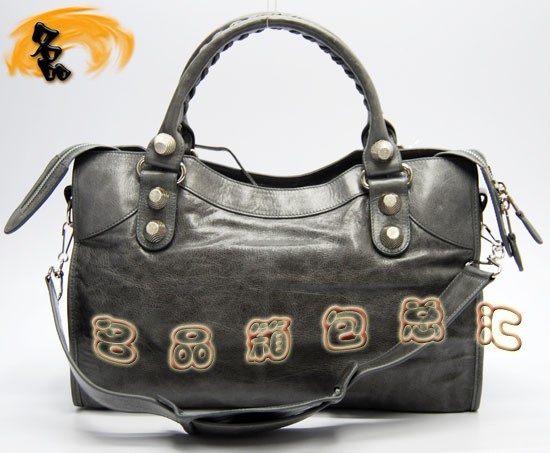 173084A  Balenciaga����� �������҆μ�� �M��ţƤ����r��Ů�� �C܇�� ���y��ɫ