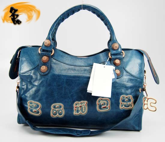 173084C  Balenciaga����� �������҆μ�� �M(j��n)��ţƤ��(j��ng)��r(sh��)��Ů�� �C(j��)܇�� ���{(l��n)ɫ