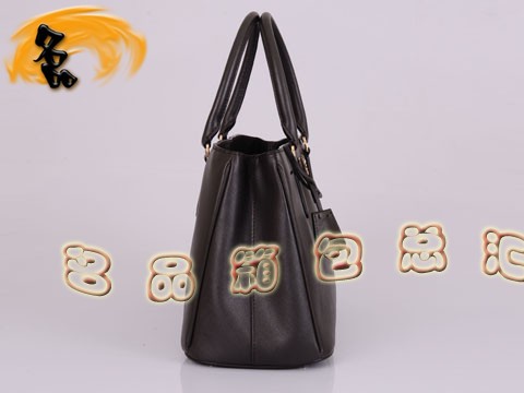 BN1874 Prada單肩包 新款時尚女士休閑包 十字紋進口牛皮女包 普拉達手提包 啡色