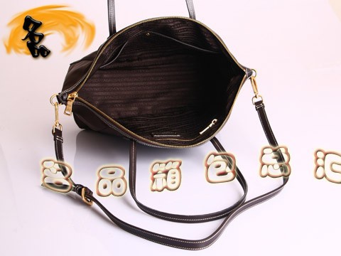 BR4664  Prada�μ�� �¿�Ůʿ���e�� �����_(d��)б��� �M(j��n)���^��ţƤŮ�� ����ɫ