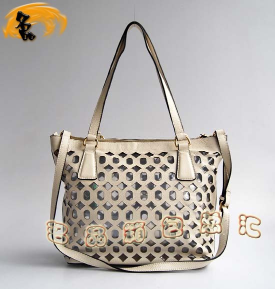 1020 Prada 最新款 Prada女包 時(shí)尚休閑女士單肩包 原版一比一品質(zhì) 米白色