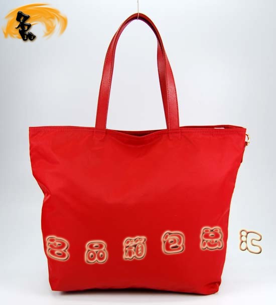 89277 最新款單肩包 Prada女包 普拉達(dá)手提包 Prada時(shí)尚休閑女包 大紅色