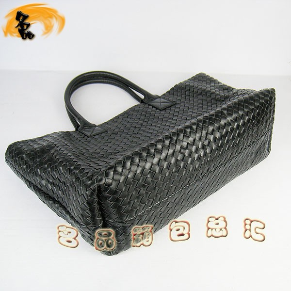 78919 BOTTEGA VENETA最新款女士休閑包 寶緹嘉手提包 BV女包 羊皮編織 黑色