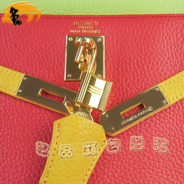 6108 �P��� HermesŮ�� ����� ���R��б��� Hermes Kelly Bag ��ɫ��֦�y �t�G�Sɫ���