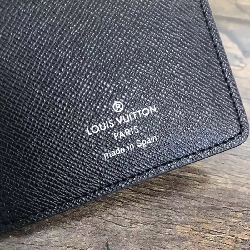 M60622 LV Supreme 聯名系列限量版Brazza 錢夾 LV西裝夾 LV錢包 黑色