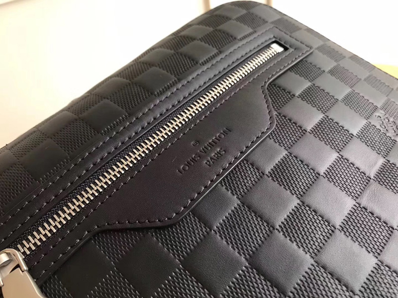 N41043 LV Avenue 雙肩包 LV背包 LV雙拉鏈背包 LV全皮雙肩包