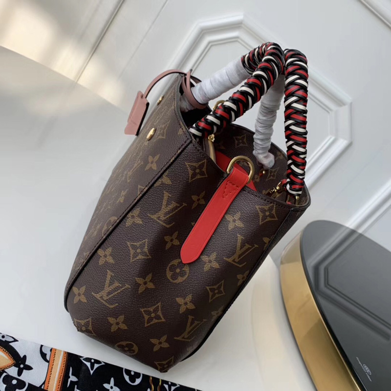 M44671 LV MONTAIGNE BB 手袋 編織手柄女包 LV蒙田包