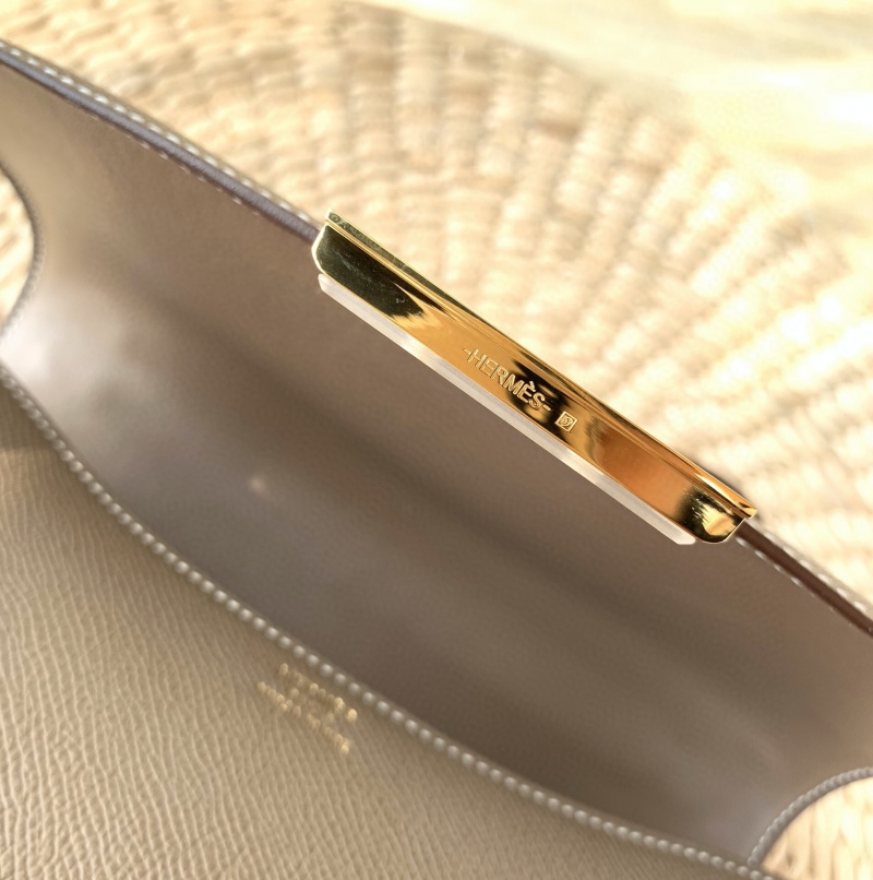 Hermes constance系列 愛馬仕康康包 純手工定制Epsom小牛皮 大象灰