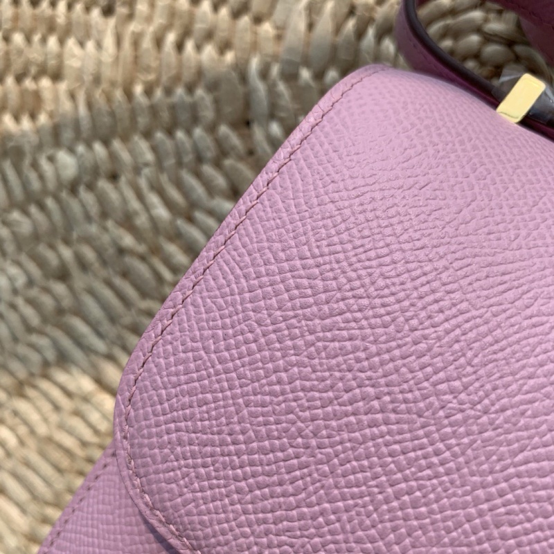 Hermes constance系列 愛馬仕康康包 純手工定制Epsom小牛皮 紫色
