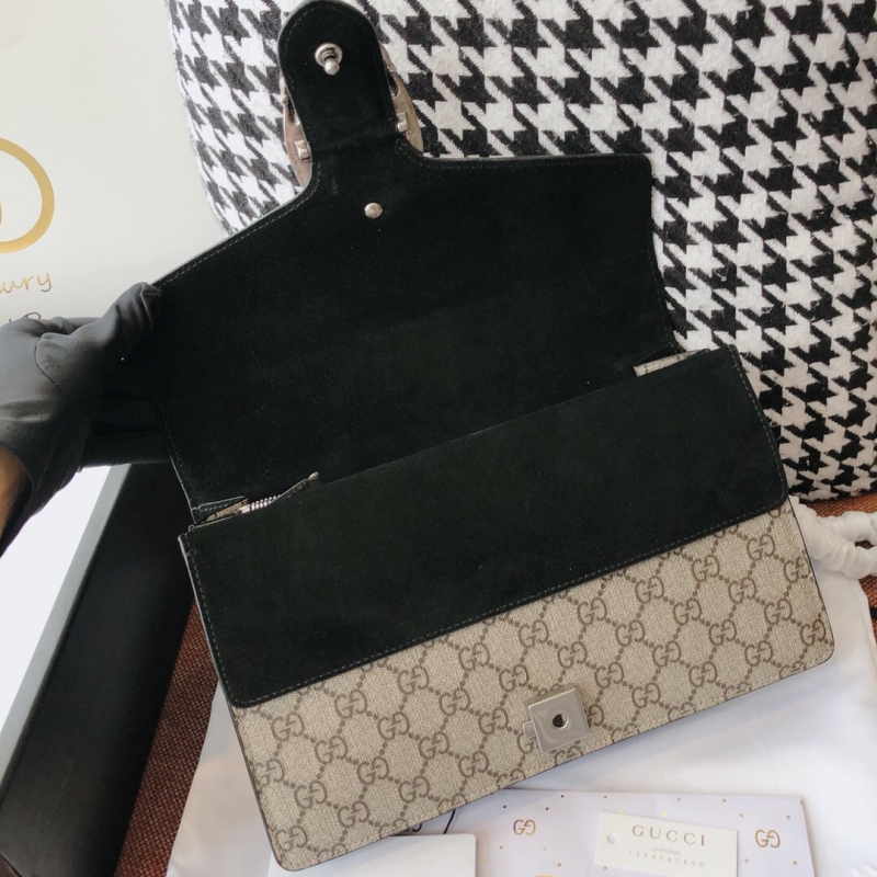 400249 Gucci Dionysus系列小號GG肩背包 Gucci酒神包 黑色