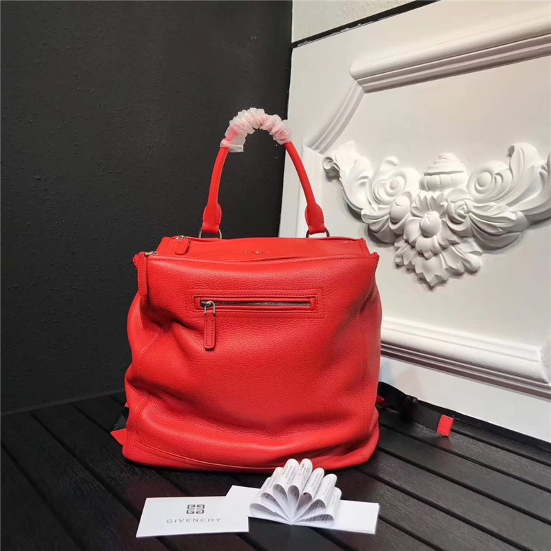 10918 Givenchy 紀(jì)梵希 優(yōu)質(zhì)小牛皮 雙肩背包 紅色