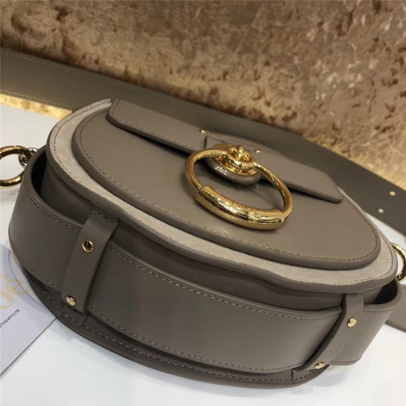 Chloe 珂洛伊 Chloe小豬包 Tess手袋 小牛皮麂皮 Chloe女包 灰色